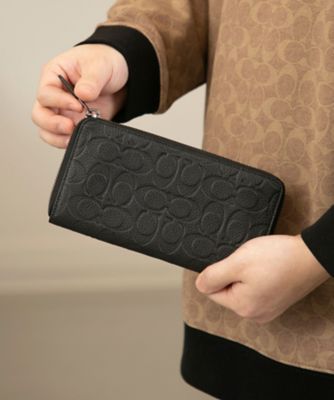 アコーディオン ウォレット シグネチャー レザー の通販 | 三越伊勢丹